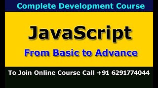 Complete Javascript Tutorial | Javascript Tutorial | Javascript full course | Javascript Trainings