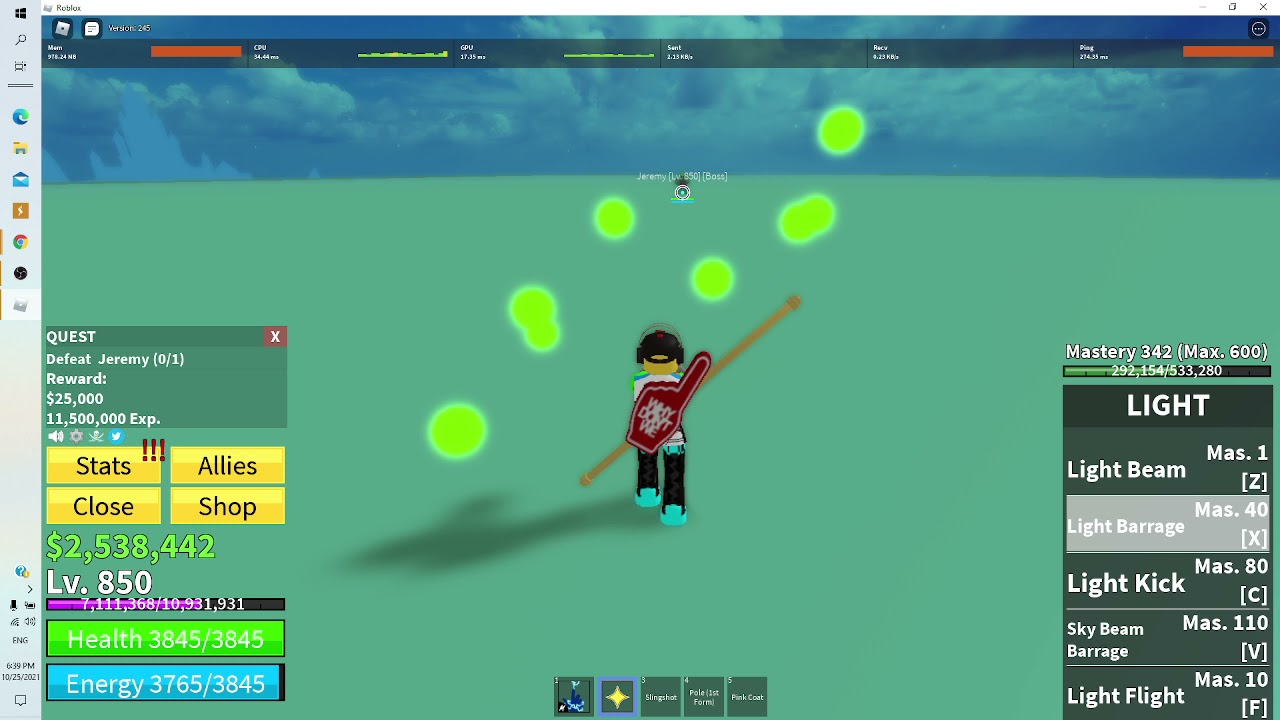 Roblox | CONTA DE BLOX FRUITS LVL 850 COM FRUTA