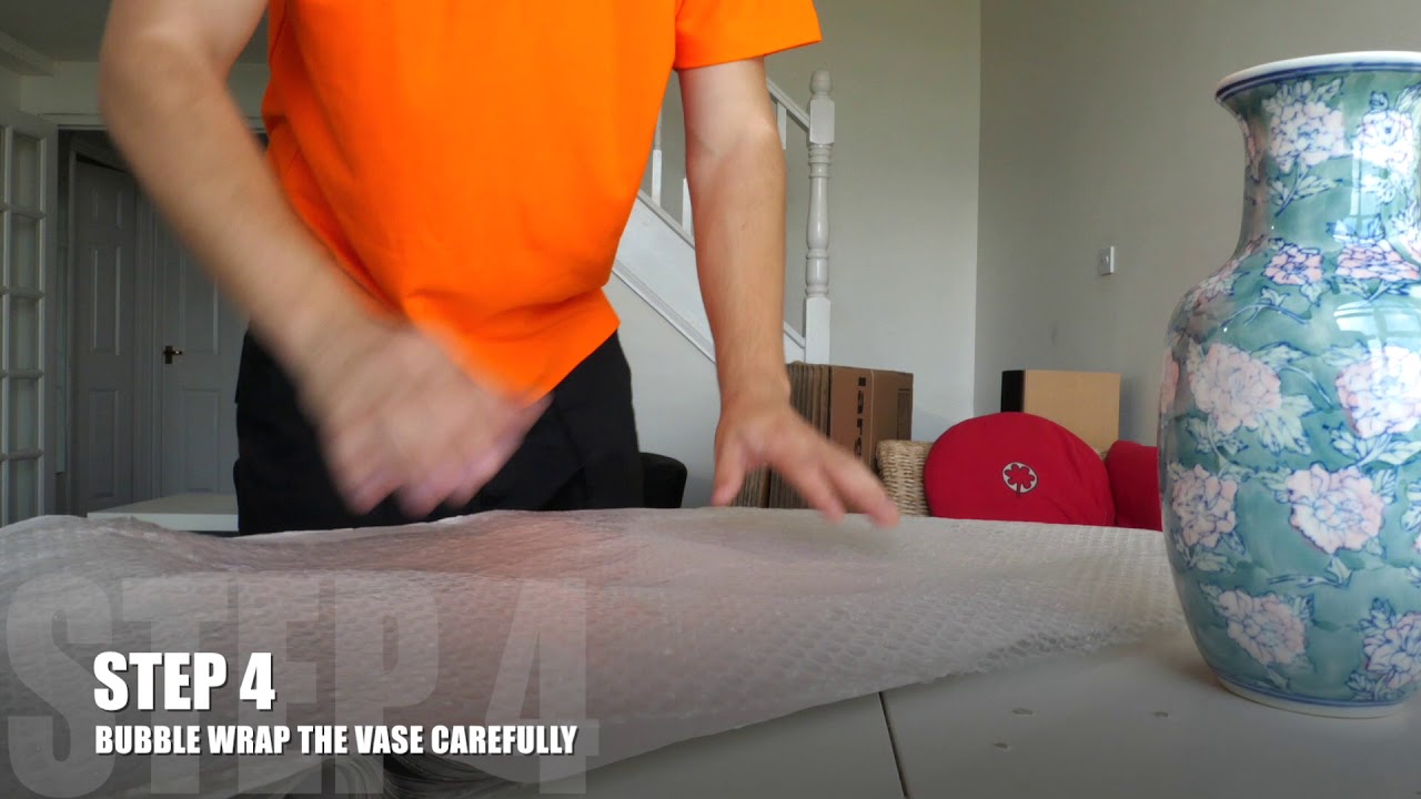 How To Pack Crystal Vases For Moving