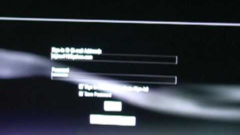 How to change your password ps3.avi