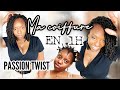 AFROVLOG #22 : SE COIFFER EN 1H - PASSION TWIST EN CROCHET // Coiffure simple et rapide