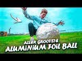 ALLER GROOTSTE ALUMINIUM FOIL BALL!