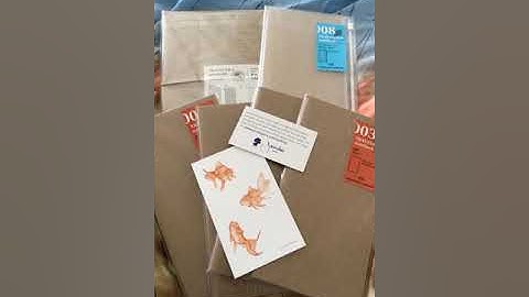 Midori Camel Colored Traveler’s Notebook from Japan