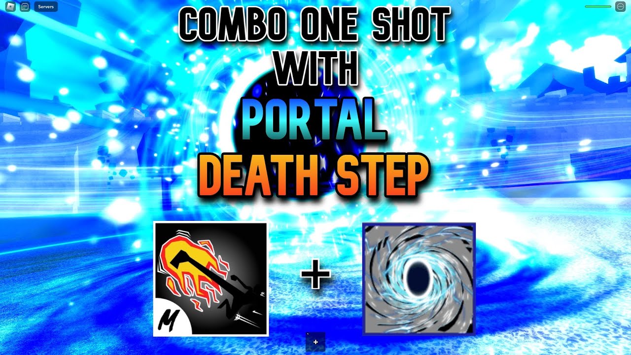 Chuyên mục One Shot Combo : Portal Fruit + Death Step - Blox