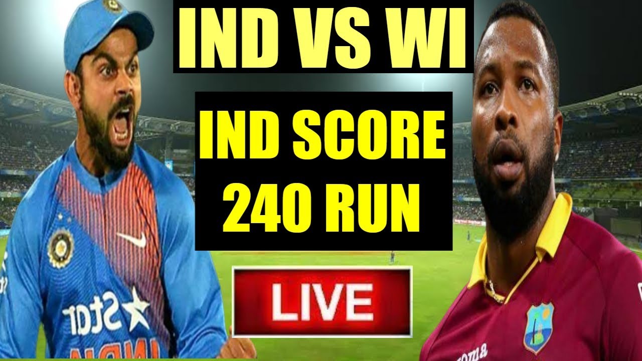 India Vs West Indies 3rd T20 Live Cricket  Cricket Highlights  IND