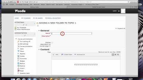 How to add files (and multiple files) to a Moodle Page
