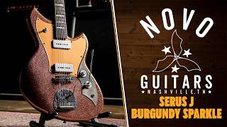 Novo Custom Series Serus J | Burgundy Sparkle