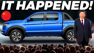 China's New $8,000 Pickup Truck SHOCKS The Entire Car Industry!