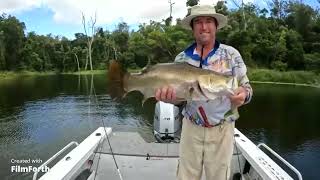 Lake Monduran wet & windy April Barra trip