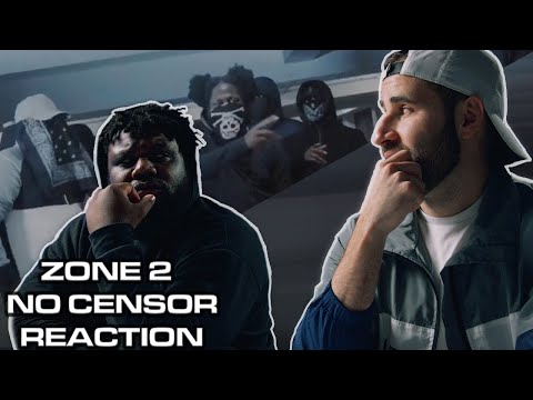 Zone 2 UnrulyBad X Karma X Trizzac X Bgody X Lr X Kwengface - No Censor Music Video [ 🇺🇸 Reaction]