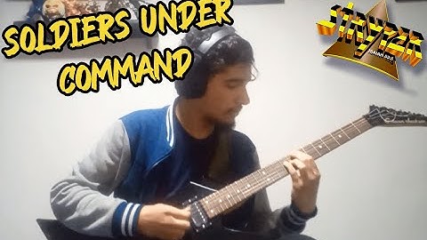 Stryper - Soldiers Under Command (Guitar Cover)