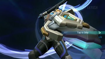 Tigreal Starlight Galactic Marshal Skin Colour Changed Green to Purple | Montoon in love wid purple💜