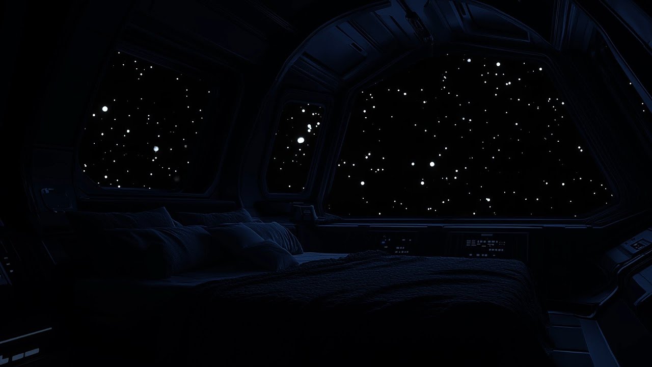 Escape to Spaceship Ambience: Super Deep Brown Noise for Sleep ...