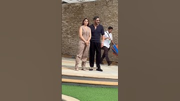 #ajaydevgan with #mrunalthakur looks very gorgeous #sonofsardaar2 #thep7news #viralvideo #movie