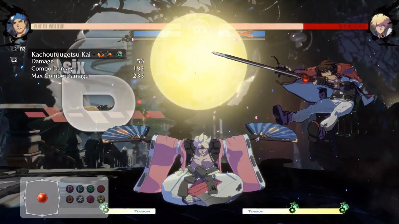 Guilty Gear Strive Better Anji Parry Overdrive Combo YouTube