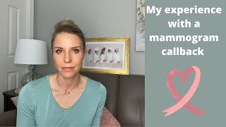 My Experience with a Mammogram Callback