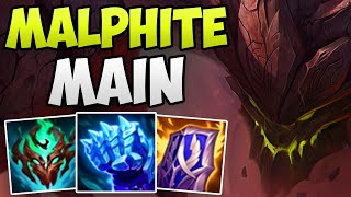 CHALLENGER MALPHITE ONE-TRICK FULL GAMEPLAY! | CHALLENGER MALPHITE TOP GAMEPLAY | Patch 13.6 S13