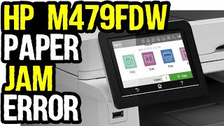 hp color laserjet pro mfp m479fdw printer paper jam error