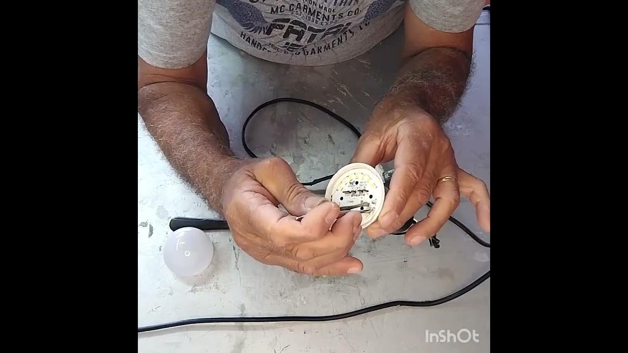Lâmpada de led queimou? Aprenda como consertar YouTube
