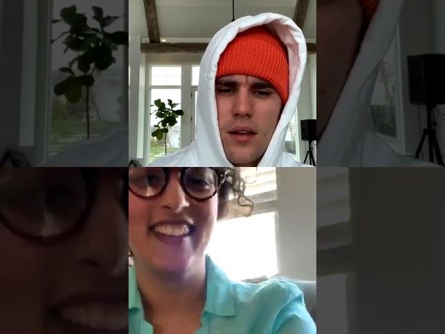 Justin Bieber (@justinbieber) archived Instagram live stream from April 24, 2020