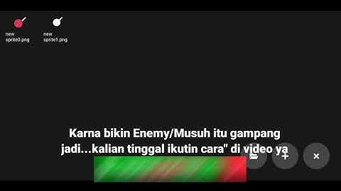 Cara bikin Enemy/Musuh bisa nembak di Max2d—Max2d