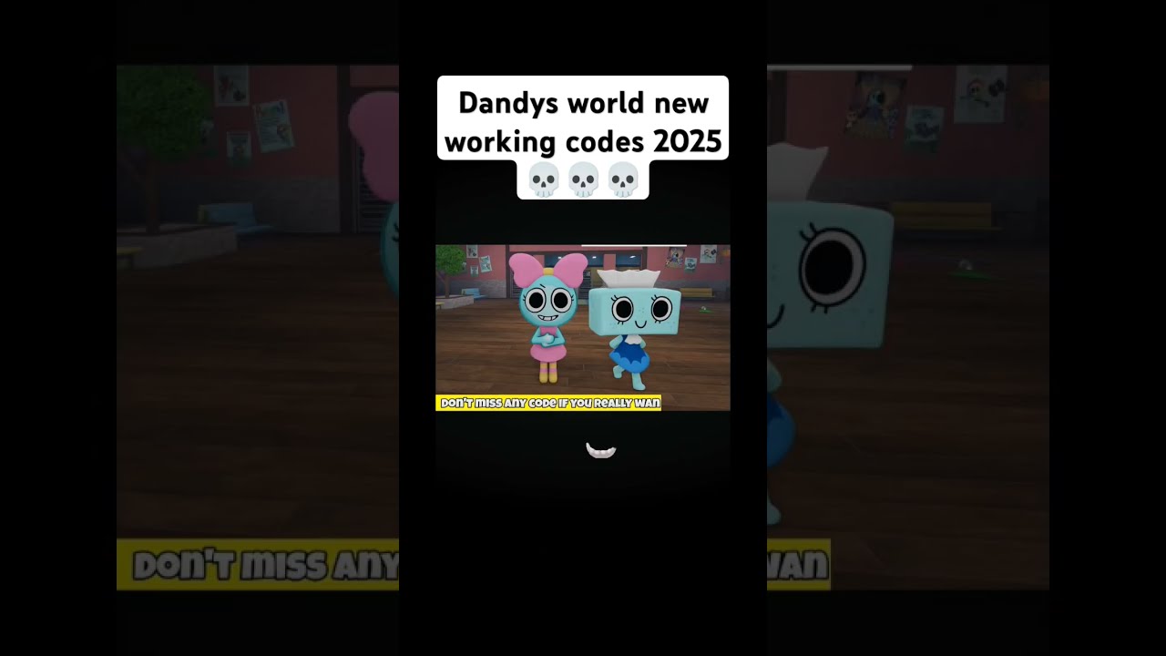 Dandys world new all working codes 2025 | roblox dandys world new codes #dandysworld