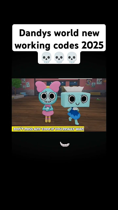 Dandys world new all working codes 2025 | roblox dandys world new codes #dandysworld