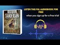 Oathbringer Audiobook Summary | Why You MUST Listen to Brandon Sanderson