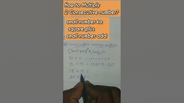 Multiplication tricks | maths hacks #shorts #mathstrick #mathematics #math