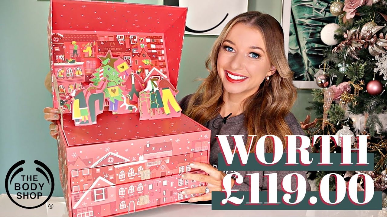 THE BODY SHOP BEAUTY ADVENT CALENDAR 2021 / Big Calendar