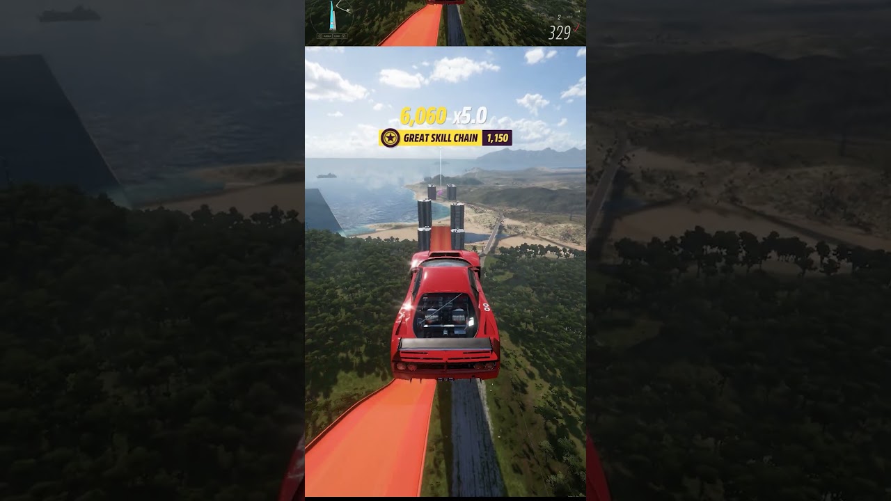 Ferrari F40 COMPETIZIONE VS Obstacles Map Challenge | 