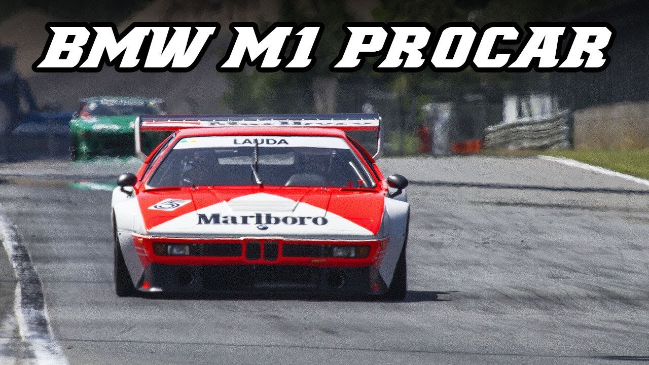 Bmw M1 Procar Marlboro Best Straight 6 Sounds And Downshifts Youtube