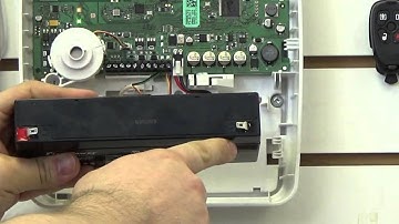 DSC Alexor Panel Battery Change