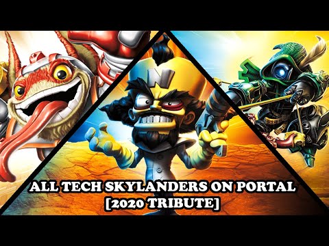 All TECH Skylanders On Portal (Spyro's Adventure to Imaginators) [2020 TRIBUTE *NOSTALGIA TIME*]