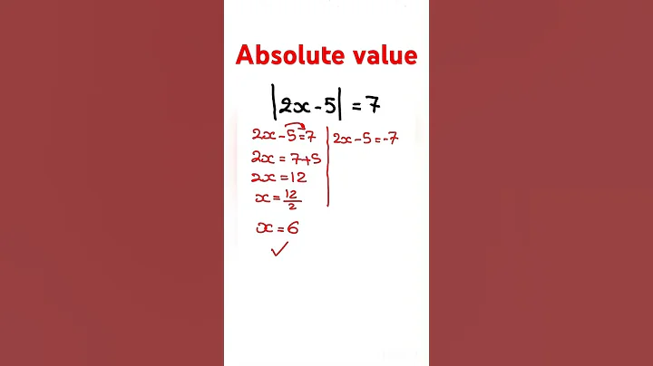 Absolute value #math #sat #act #est #american_diploma  #shorts #foryou #fyp