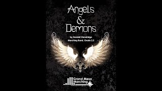 Angels And Demons Marching Band Grade 25 - Randall Standridge