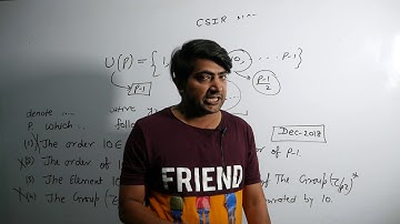 CSIR-NET MATHEMATICS II GROUP THEORY II DEC 2018 II BY :BALWAN MUDGIL SIR