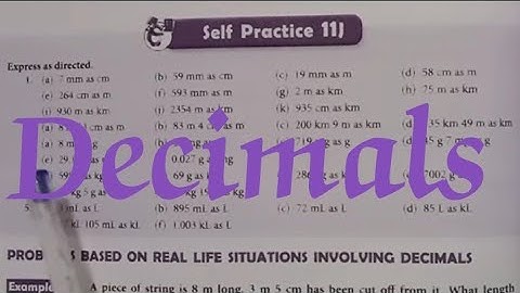New learning composite mathematics class6 selfpractice11j |Schand maths class6|exercise11j| Decimal 