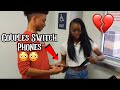 😳 *Loyalty Test* Making Couples Switch Phones | Are teenagers loyal? | High School Edition