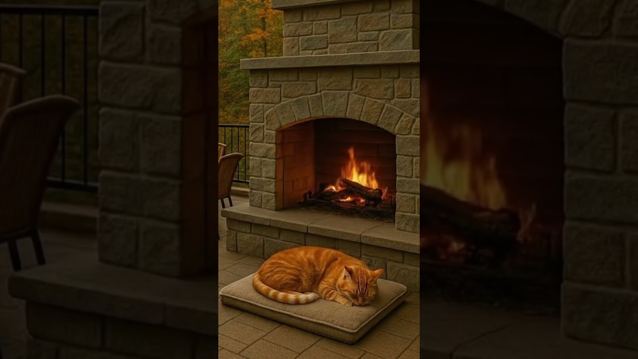 🍂 Very Peaceful - Study and Writing - Waterfall LoFi Coffee Shop Vibes 