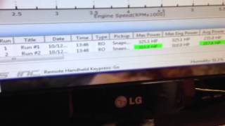07 Tundra with Hypertech Interceptor on dyno