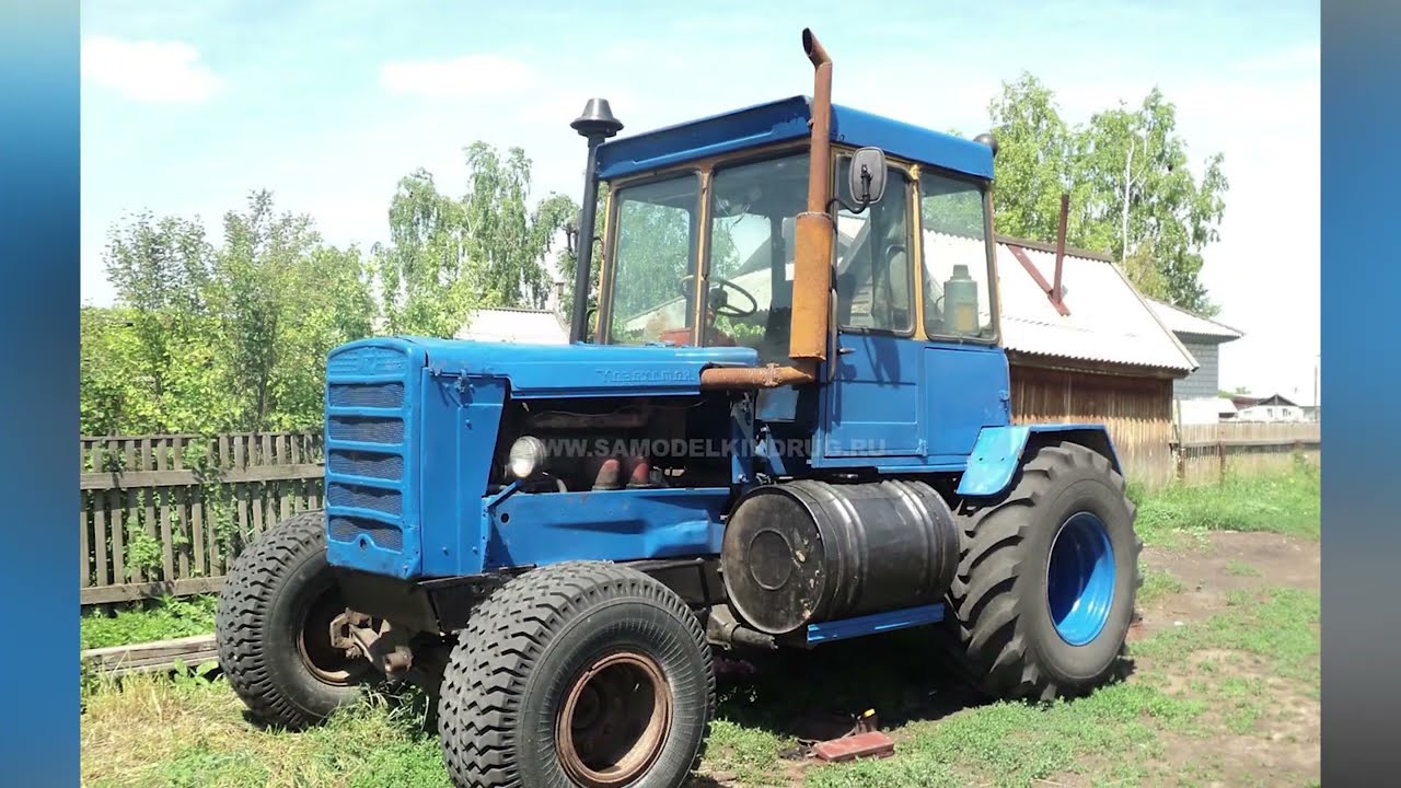В чём особенность "колхозного" трактора ДТ 75 «Казахстан»? фотки