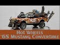 Hot Wheels Custom Post Apocalyptic '65 Mustang Armed Tactical Vehicle Gun Car