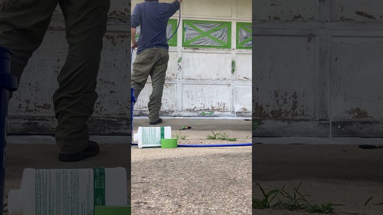 Painting over Lead based paint with an airless paint sprayer