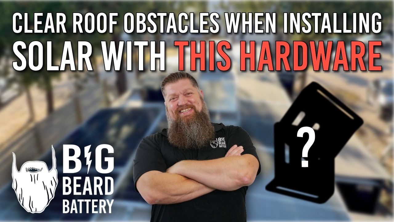 Регулируемые наклонные опоры для солнечных панелей на крыше автодома | Прозрачные вентиляционные ...