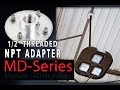 1/2  Threaded NPT Adapter for MD series Modular LED High Bay Light