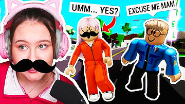 I Was Arrested The Cop Had A Crush On Me Roblox Brookhaven Rp - ruby rube roblox password