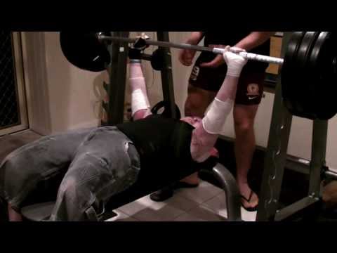 Dean Clifford's 150KGS Bench Press.