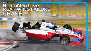Formula car Rear wing failure #2 | BeamNG.drive F2 Mod