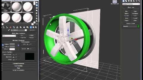 how is made rim in 3ds max part 2